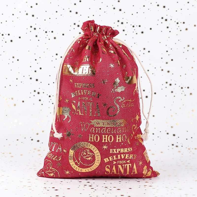 Eco-Friendly Fabric Christmas Gift Bag