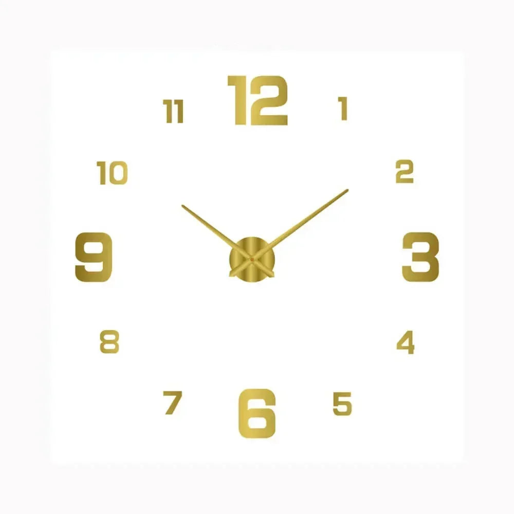 Elegant and Silent Wall Clock Ideal for Any Room