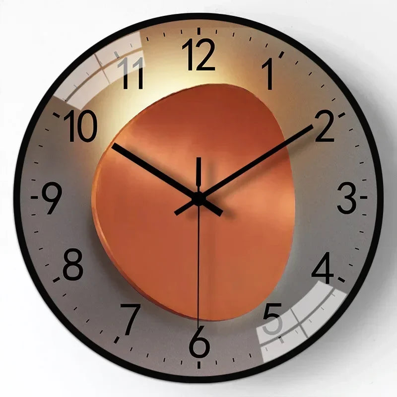 Elegant and Silent Wall Clock Ideal for Any Room