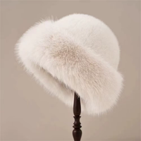 Sombrero de Invierno de Piel Sintética a la Moda