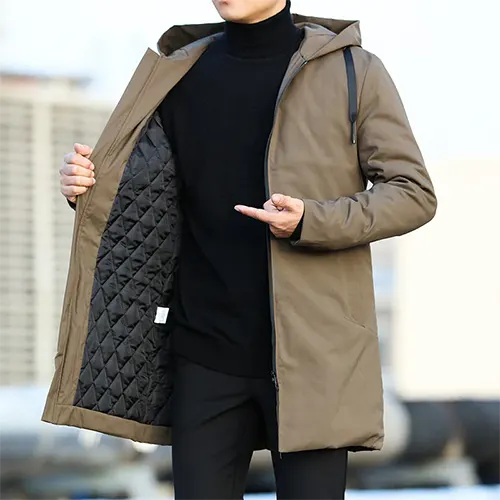 Elegant Insulated Long Jacket