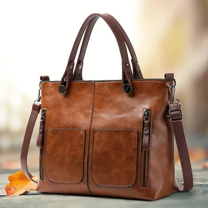 Sac élégant en cuir