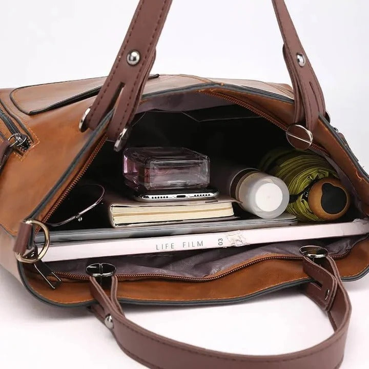 Sac élégant en cuir