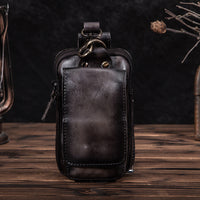 Men's Premium Leather Belt Pouch