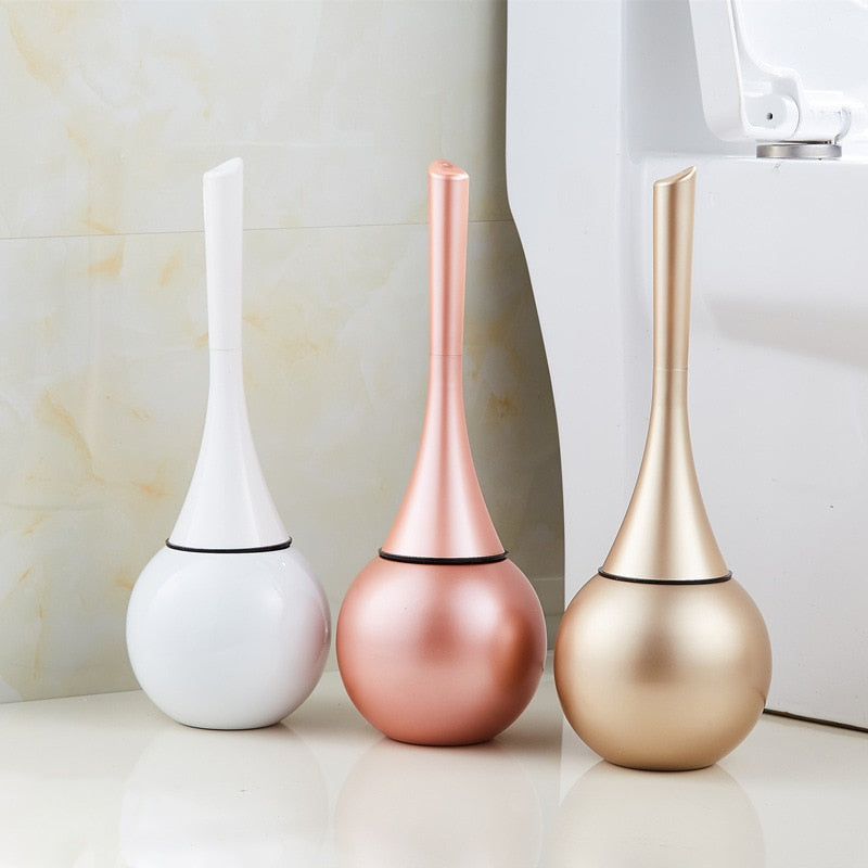 Elegant Toilet Brush with Innovative Hygienic Functionality