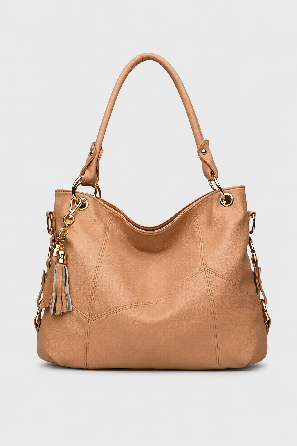 Sac à main élégant pour femme en similicuir - Cabas spacieux et durable pour tous les jours