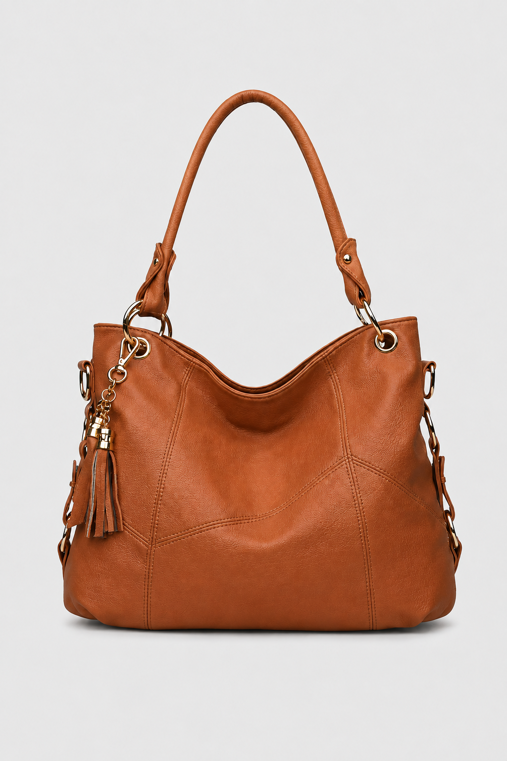 Sac à main élégant pour femme en similicuir - Cabas spacieux et durable pour tous les jours