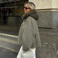Sudadera con Capucha Elegante para Mujer