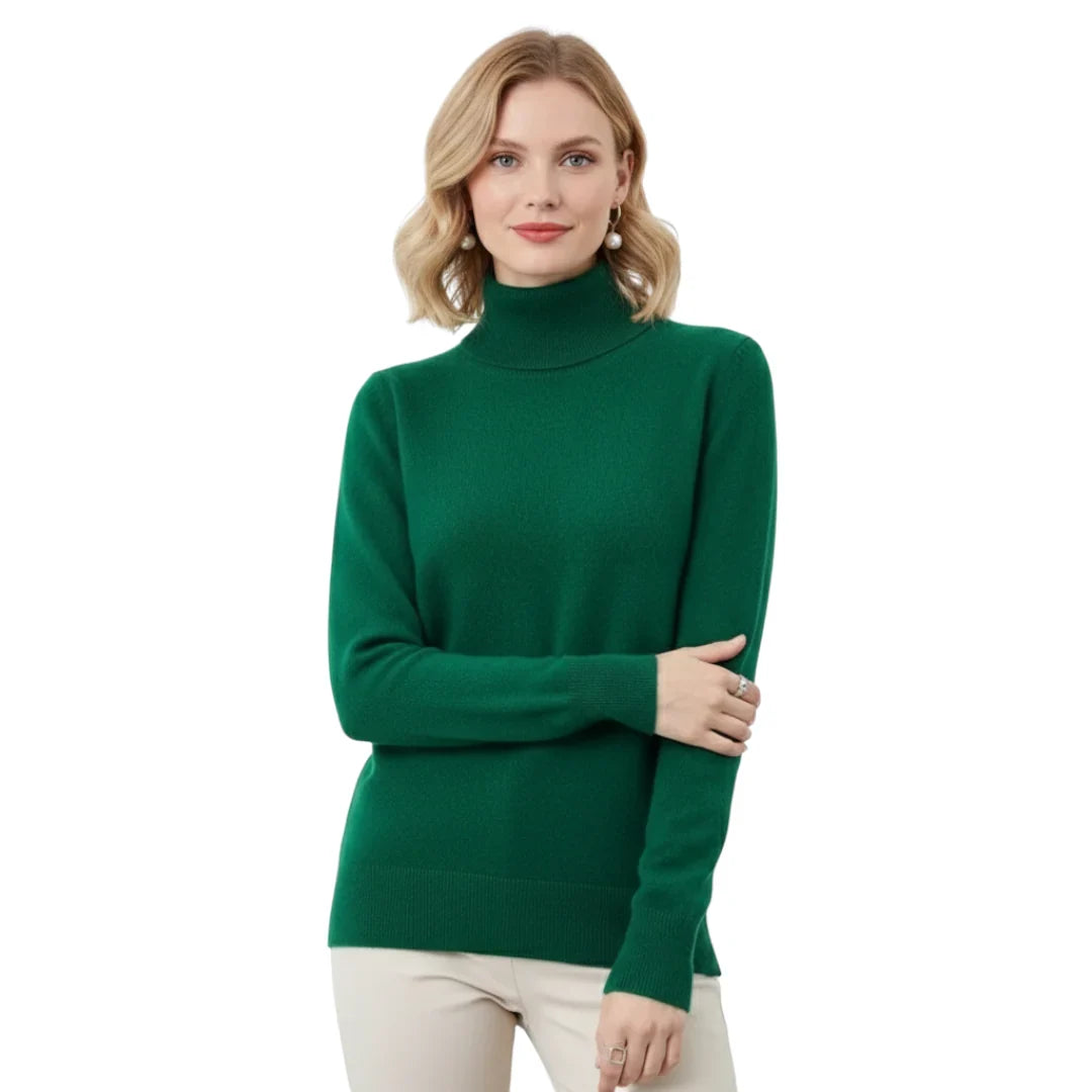 Elegant Women's Knitted Sweater – Warm and Comfortable