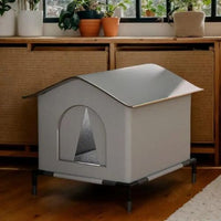 Elevated Outdoor Cat House