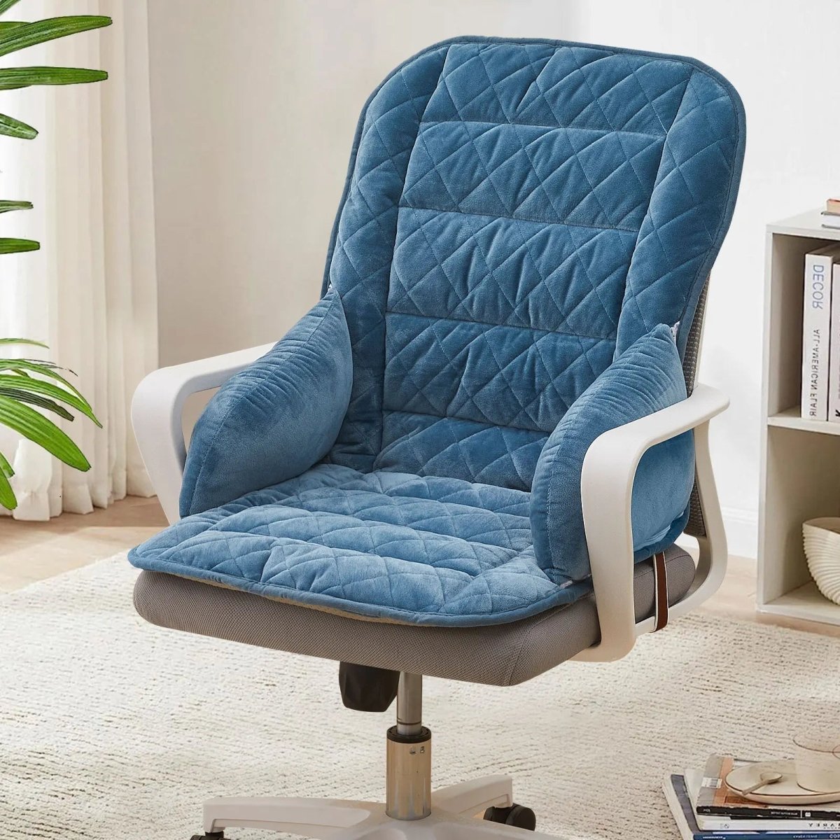 Coussin lombaire ergonomique pour une position assise droite ou décontractée