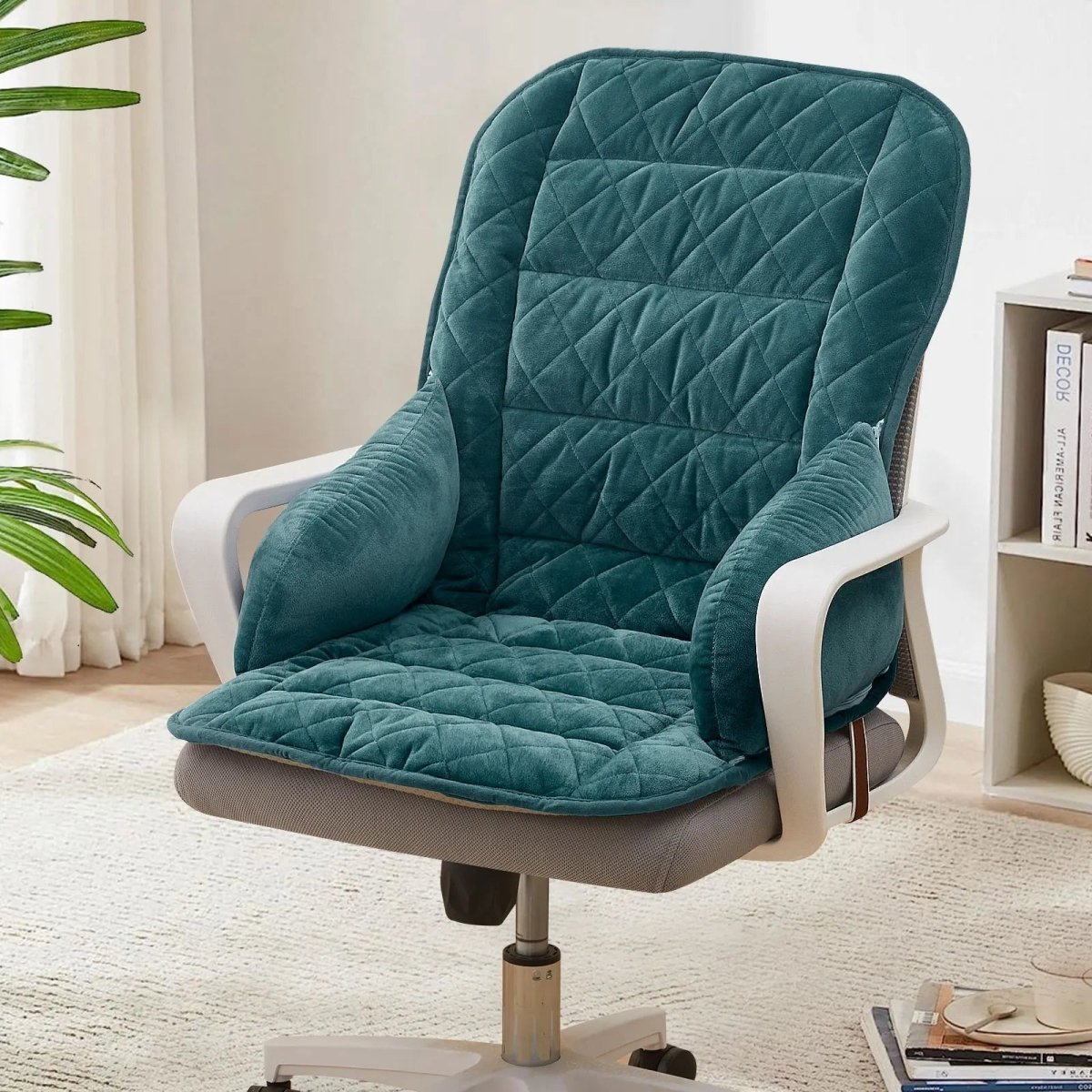Coussin lombaire ergonomique pour une position assise droite ou décontractée