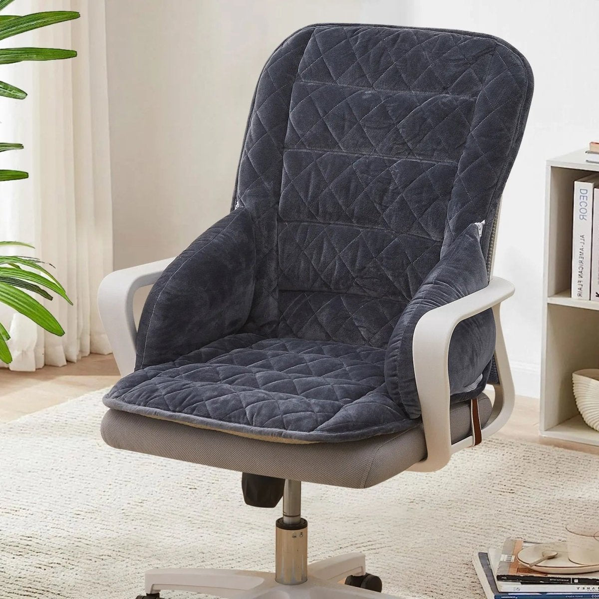 Coussin lombaire ergonomique pour une position assise droite ou décontractée