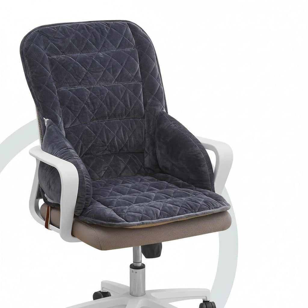 Coussin lombaire ergonomique pour une position assise droite ou décontractée