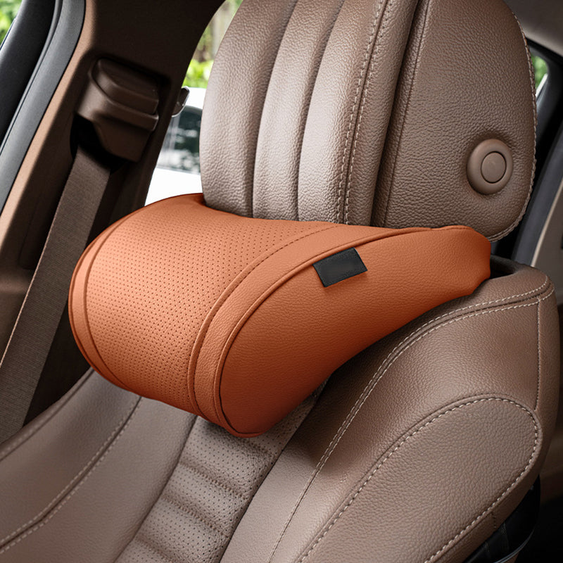 Ergonomic Memory Foam Car Lumbar Cushion and Headrest Support Set