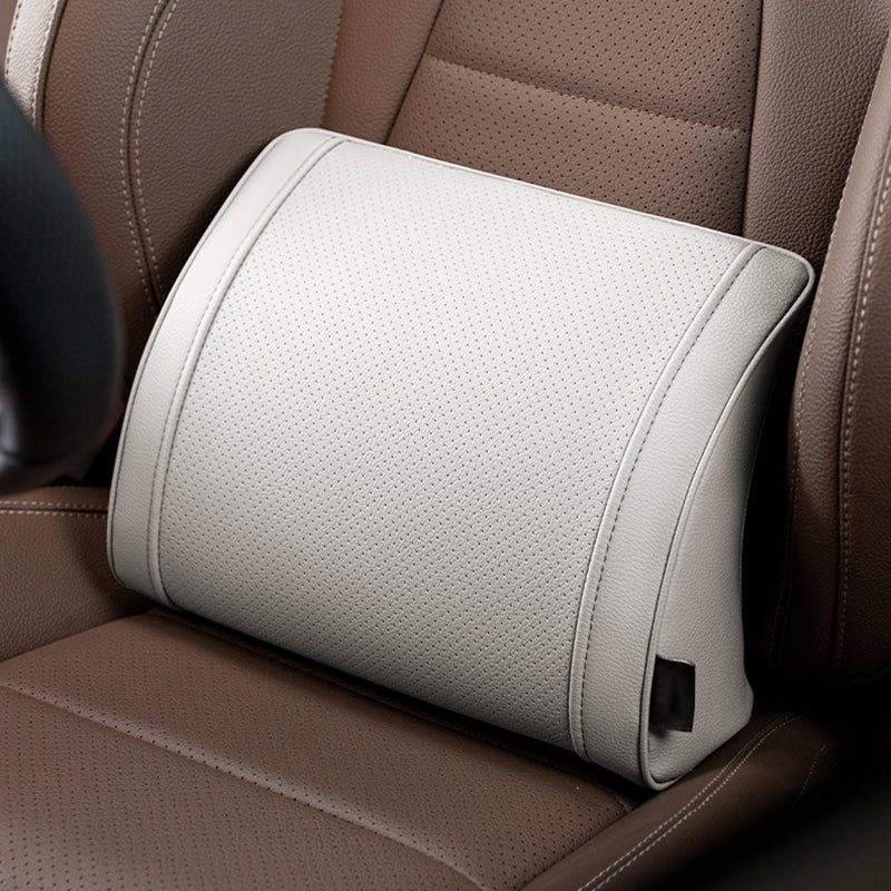 Ergonomic Memory Foam Car Lumbar Cushion and Headrest Support Set