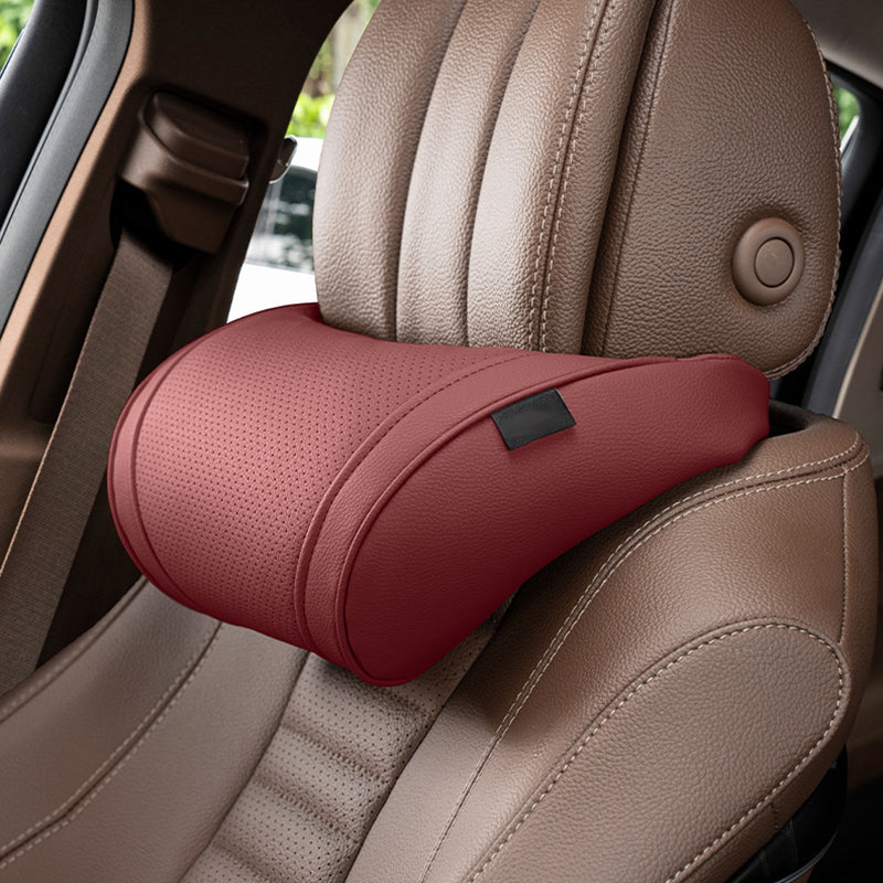Ergonomic Memory Foam Car Lumbar Cushion and Headrest Support Set
