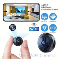 EYECORE MINI – Caméra de sécurité WiFi magnétique avec 1080P HD, vision nocturne et détecteur de mouvement