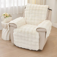Funda para Sillón Reclinable de Piel Sintética Acolchada