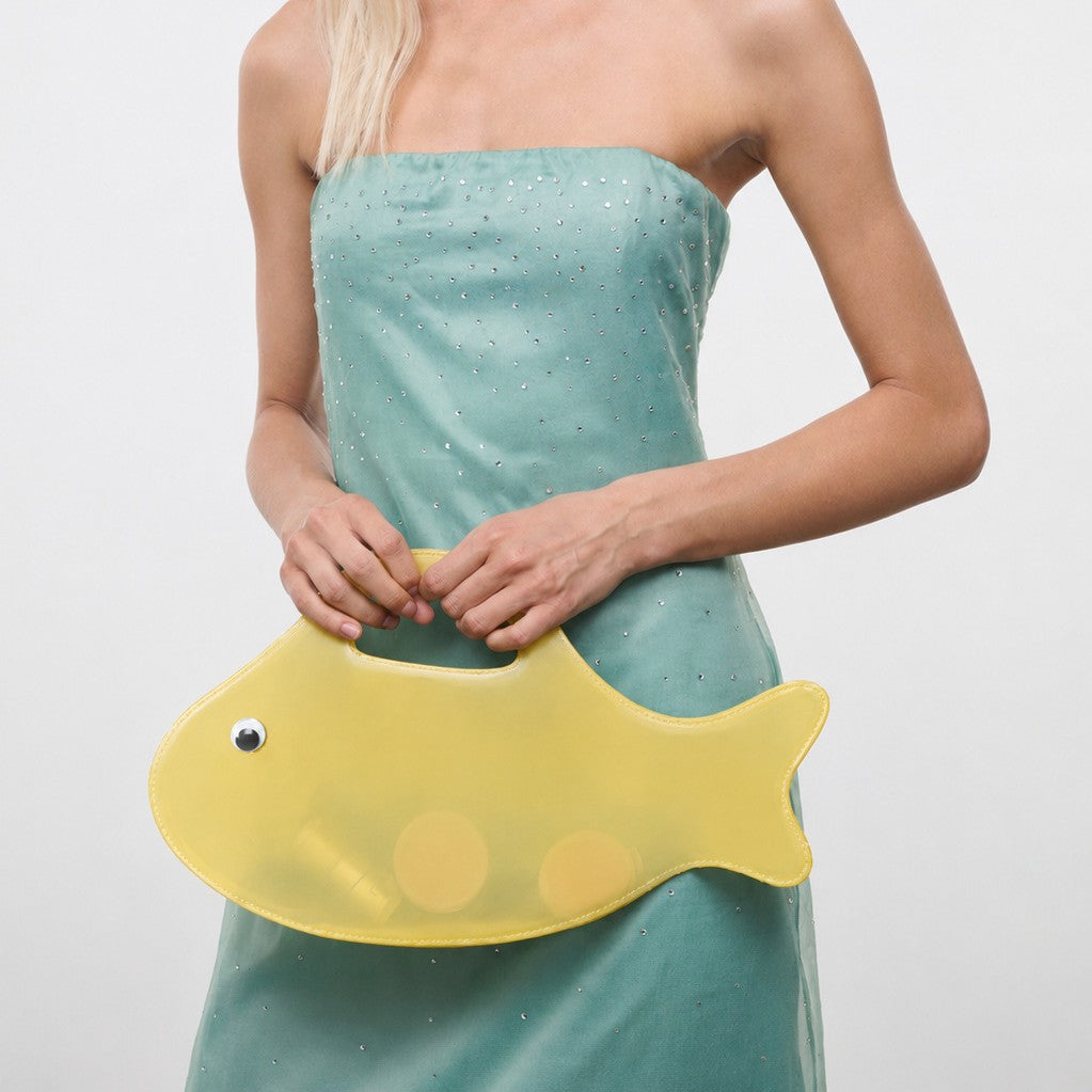 Sac à main en forme de poisson