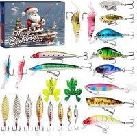 FISHMAS – Calendrier de pêche compte à rebours de Noël 2025 sur 24 jours