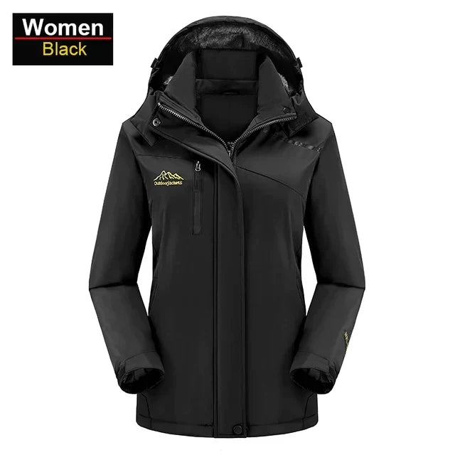 Fleece-Lined Waterproof Jacket