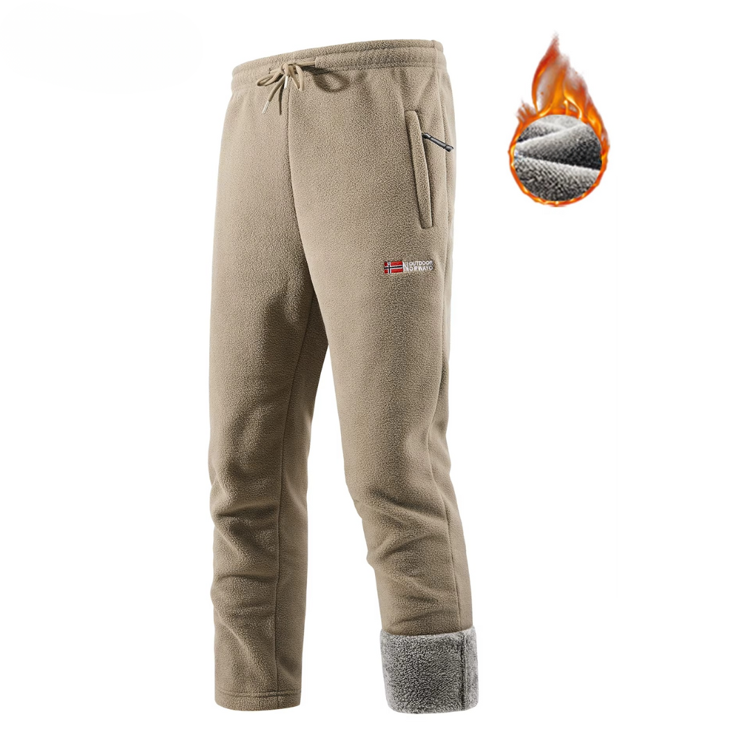 Pantalon en polaire pour temps froid et confort toute la journée