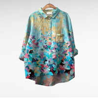 Floral Button Blouse