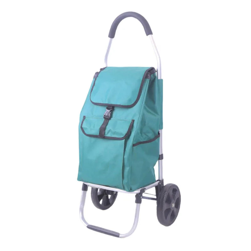 Caddie de courses pliable en aluminium