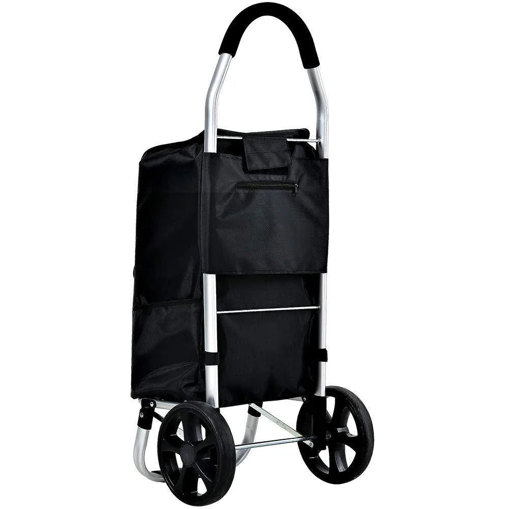 Caddie de courses pliable en aluminium