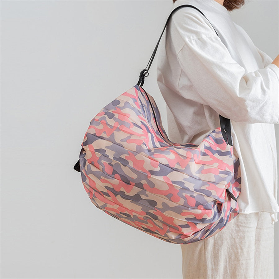 Foldable Large-Capacity Shopping Tote