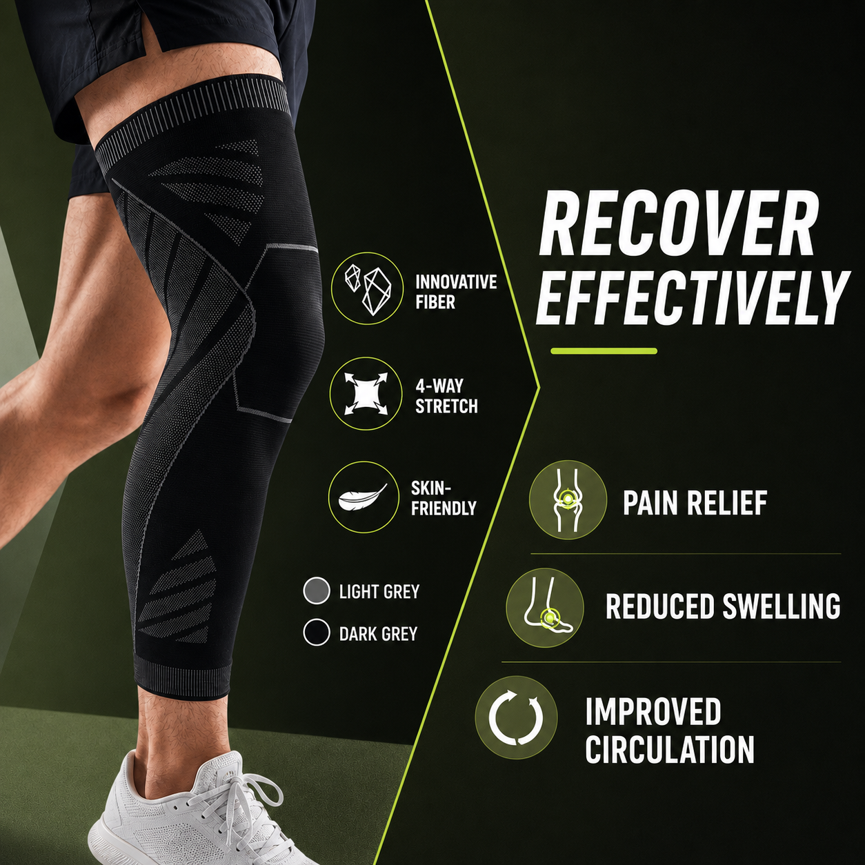 Full Leg Compression Sleeve