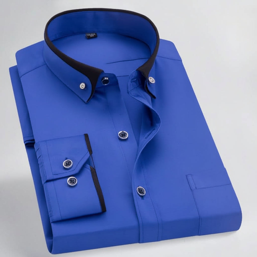 GENTLEFORM SHIRT - Elegant long-sleeved shirt for men with comfort & style
