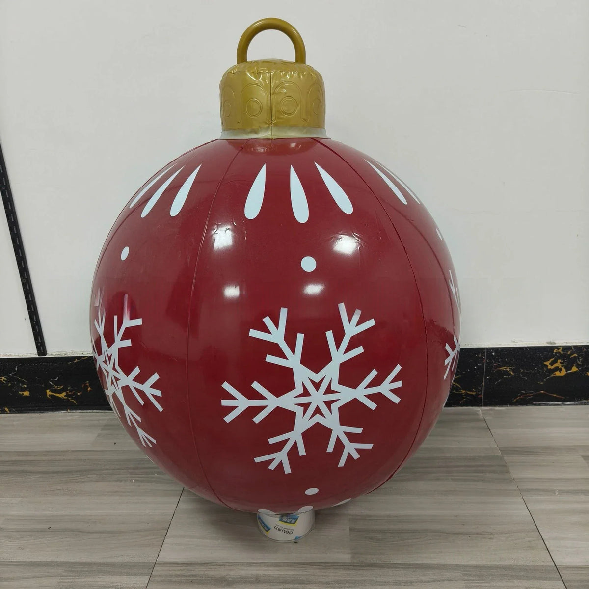 Giant Inflatable Ornament Ball for Outdoor Holiday Displays