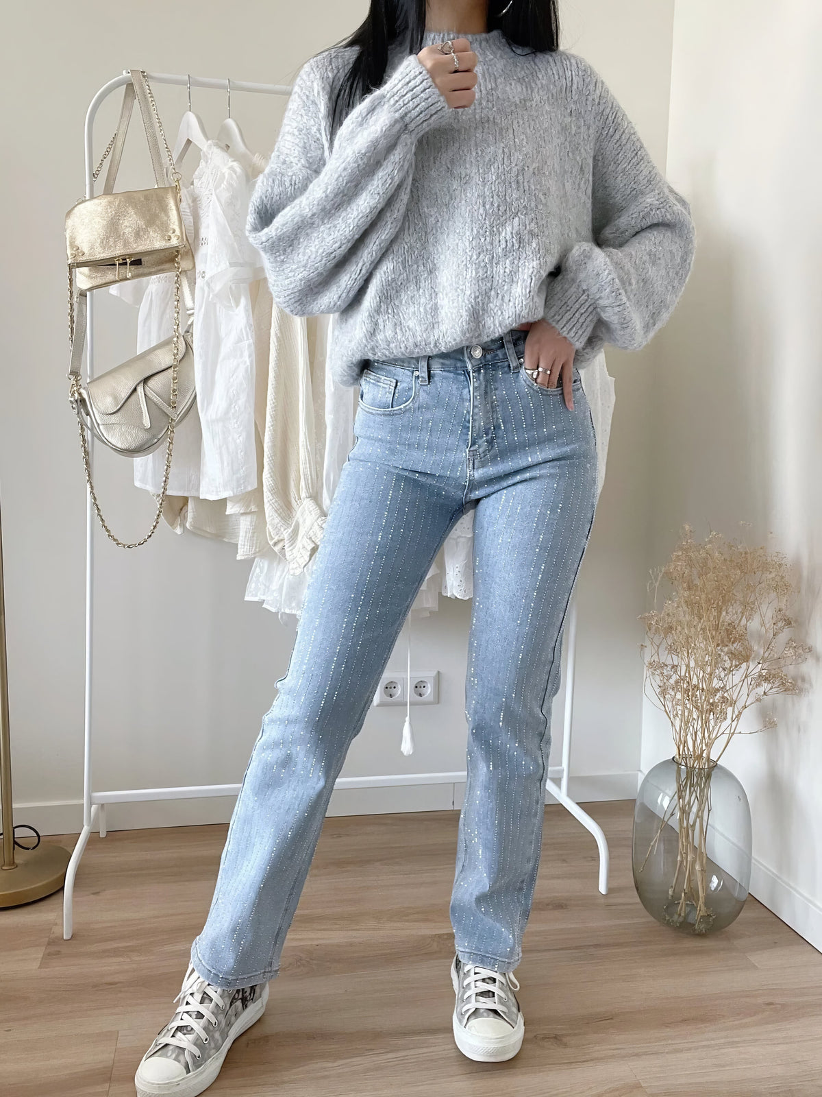 Jean en denim pailleté - StarStruck