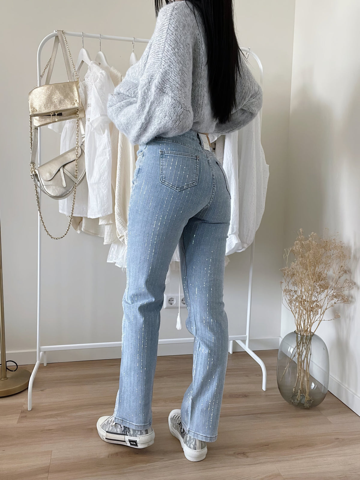 Jean en denim pailleté - StarStruck