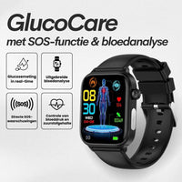 Reloj GlucoCare SOS: Detección de Caídas y Monitor de Glucosa (2025)