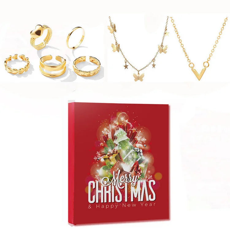 Gold/Silver Jewellery Advent Calendar – Livia