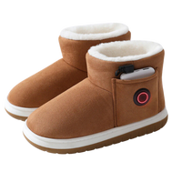 Bottes d’hiver chauffantes au graphène avec température réglable et batterie rechargeable