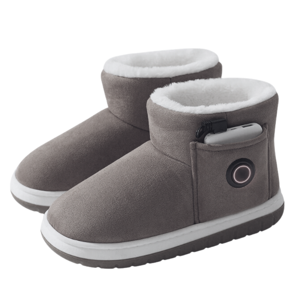 Bottes d’hiver chauffantes au graphène avec température réglable et batterie rechargeable