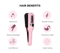 Lisseur et coupe-cheveux professionnel