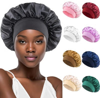 HairProtect - Set de 2 Piezas con Gorro de Dormir de Satén