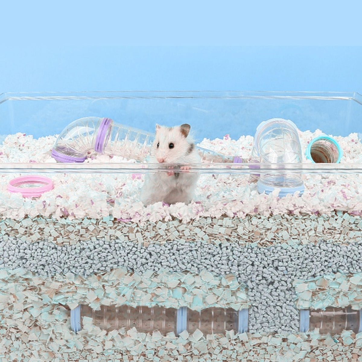 Hamster Tube Toy Set | Fun DIY Tunnel for Active Play and Exploration