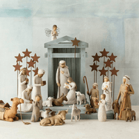 Handcrafted Nativity Set - 20-Piece Christmas Collection