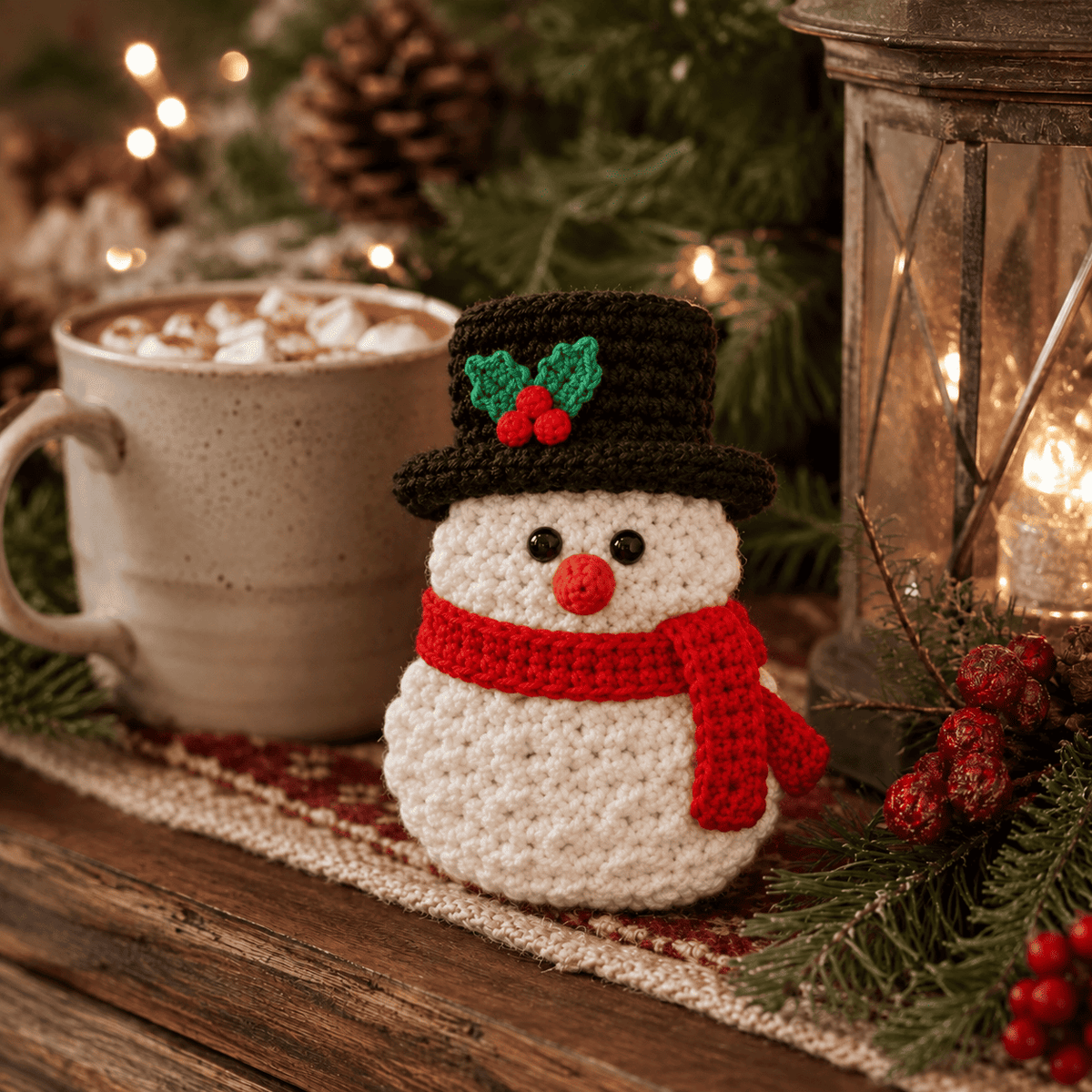 Handmade Crochet Christmas Ornaments