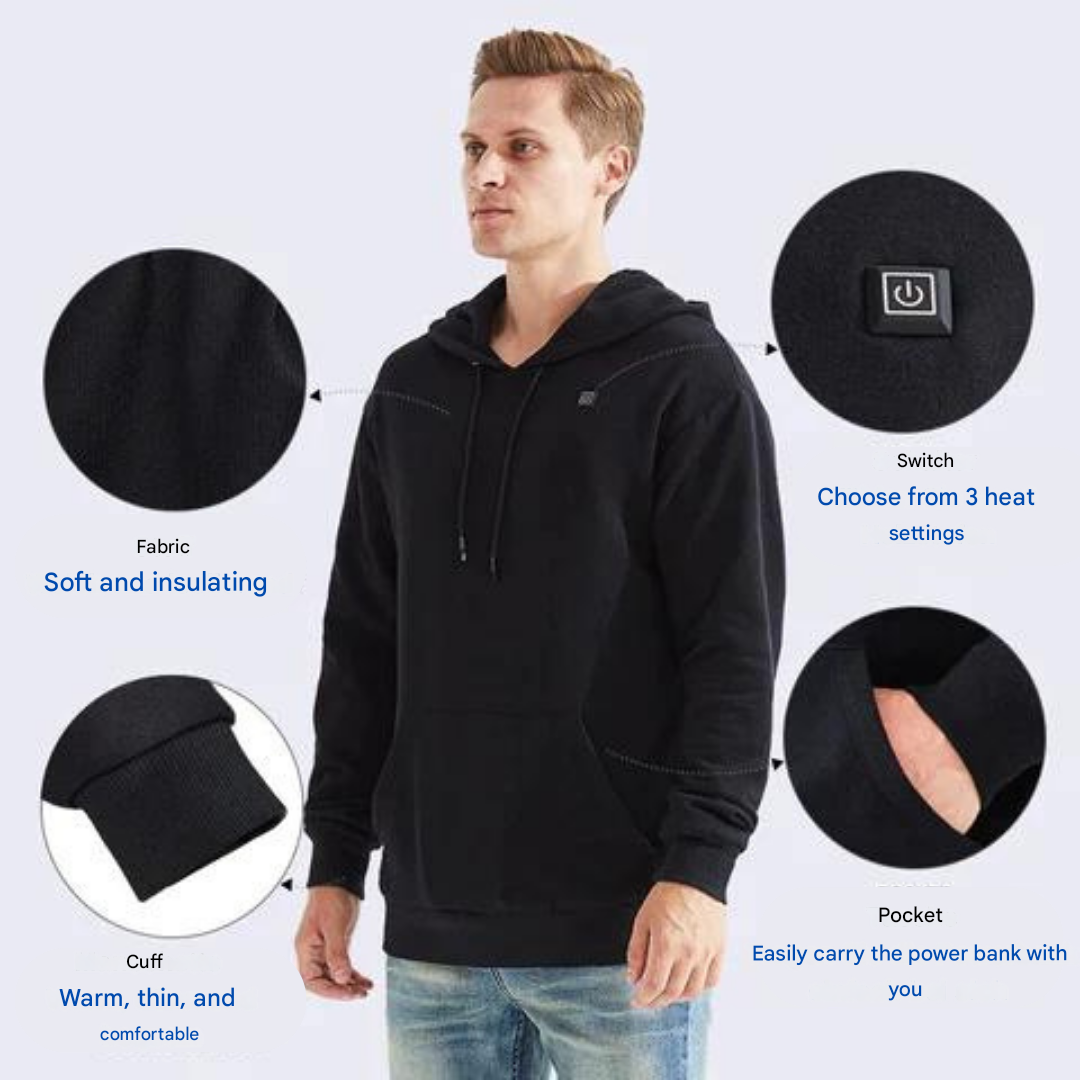 Heated Unisex Hoodie
