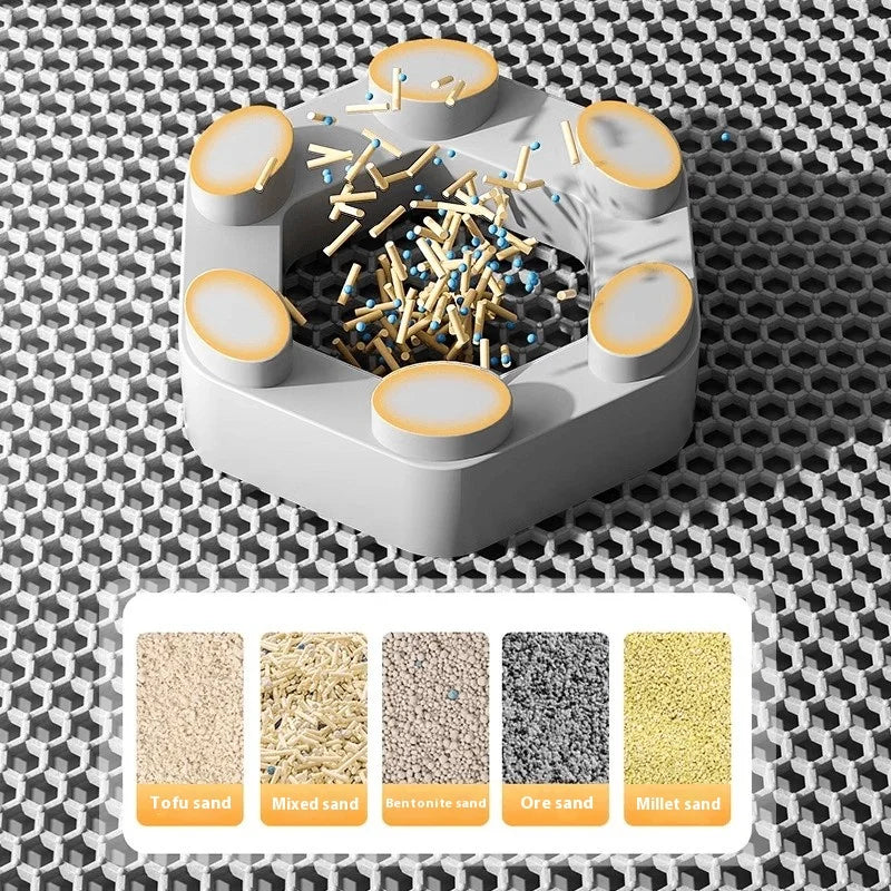 Heavy-Duty Dual-Layer Waterproof Pet Litter Mat Floor Protector