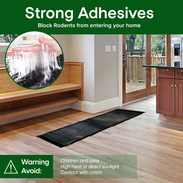 Heavy-Duty Rat Glue Trap | Extra-Strong Adhesive Formula | Odorless