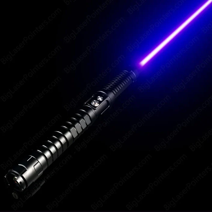 Lampe torche laser bleue tactique haute puissance