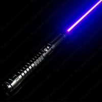 Lampe torche laser bleue tactique haute puissance